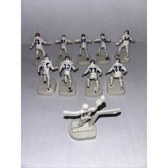 VNTG 11 Tudor Electric Football San Francisco 49ers Players & QB/Kicker Red Gold - Picture 2 of 9